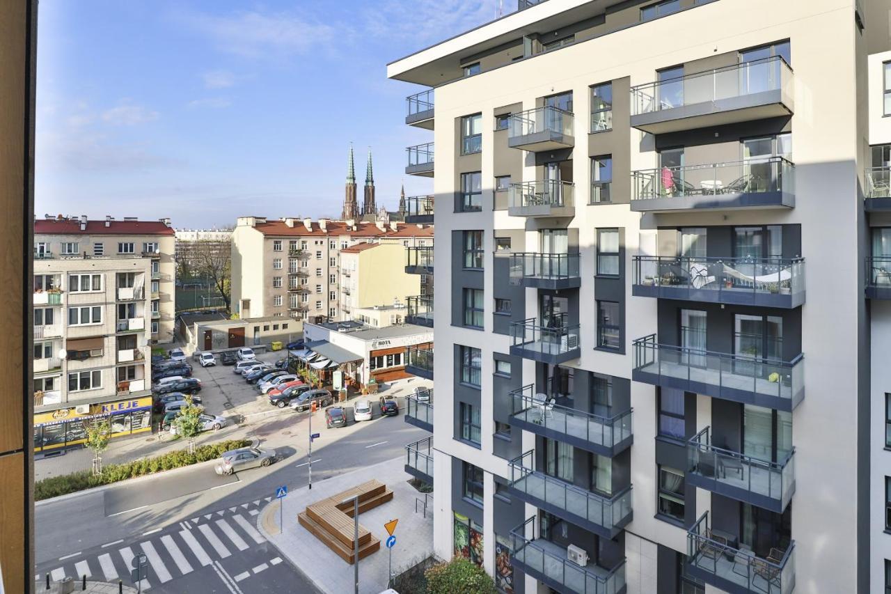 Warsaw Praga Okrzei Apartment By The River By Noclegi Renters Luaran gambar