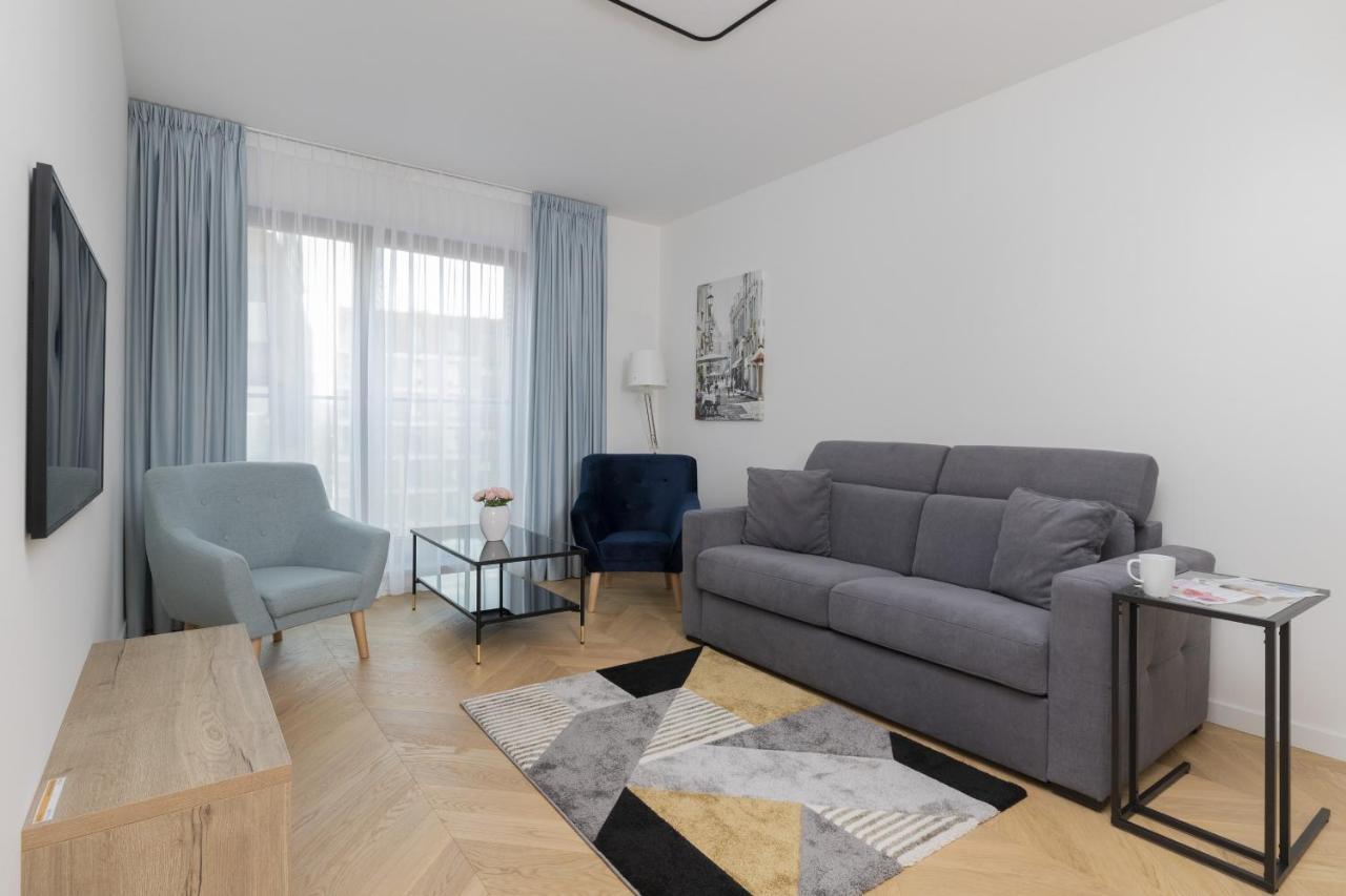 Warsaw Praga Okrzei Apartment By The River By Noclegi Renters Luaran gambar